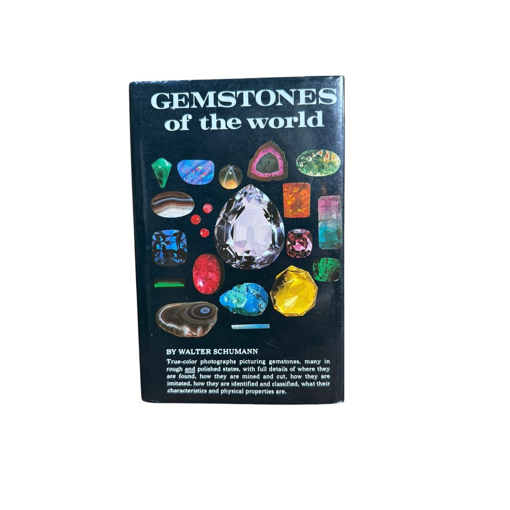 Gemstones of the World by Walter Schumann Hardcover Gemology Reference Book